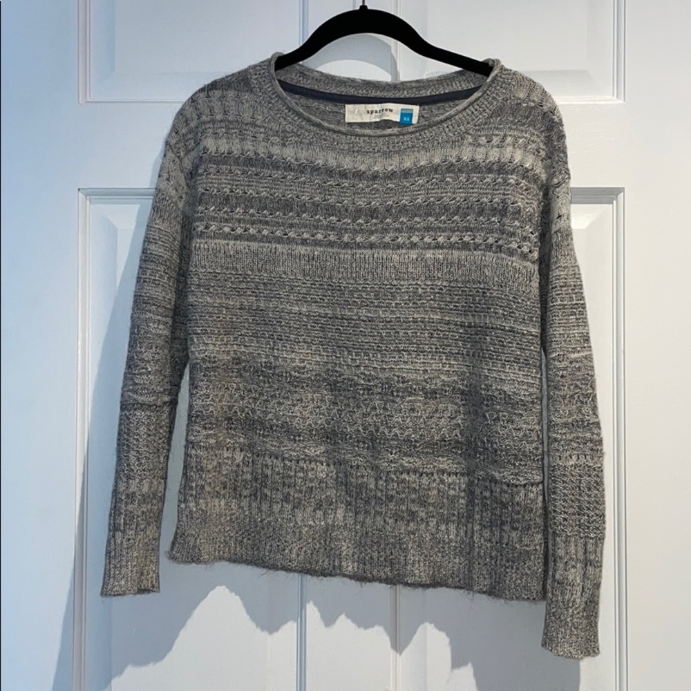 Sparrow from Anthropologie sweater